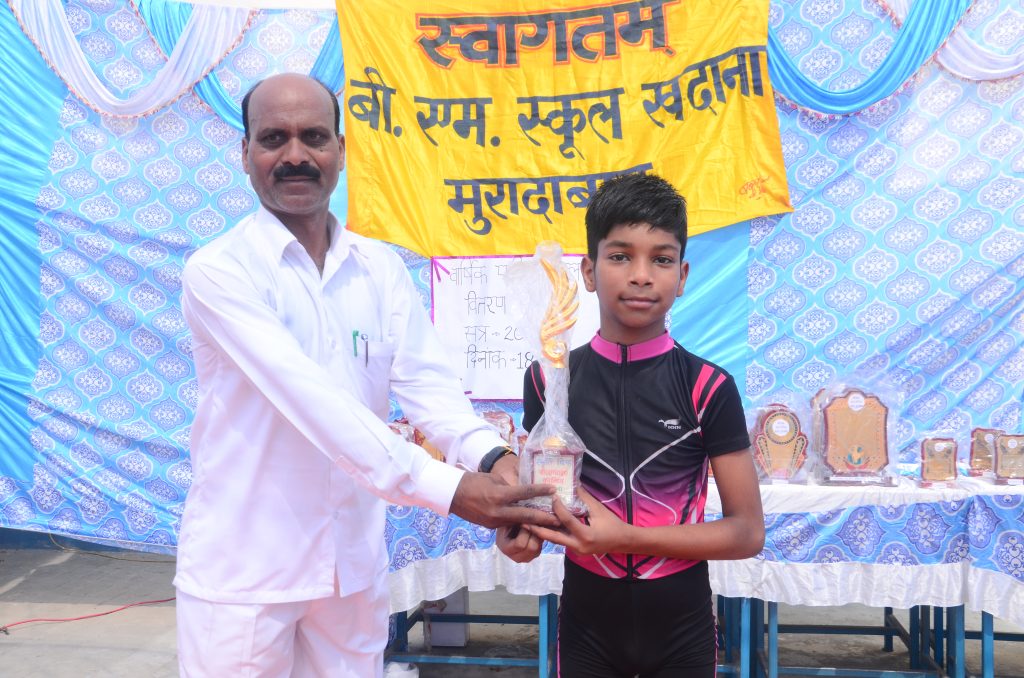 Yoga participant awarded